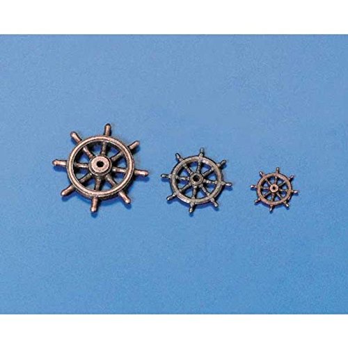 Ruderrad Metall brüniert 20 mm