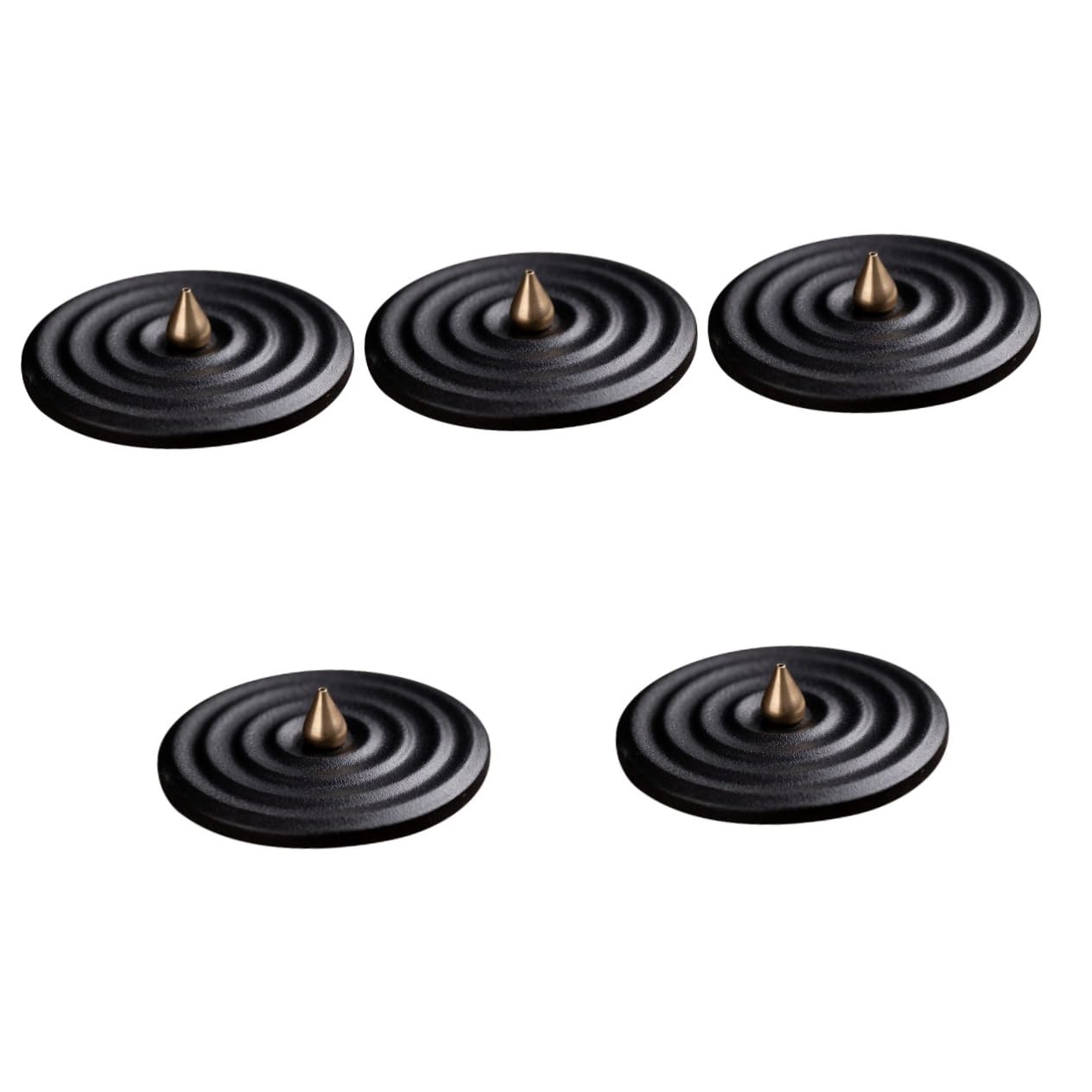 Cabilock 5 Piezas Soporte para Incienso de Agua Forma de Quemador de Incienso Decoración Zen para Hogar Multiusos para Escritorio y Mesa