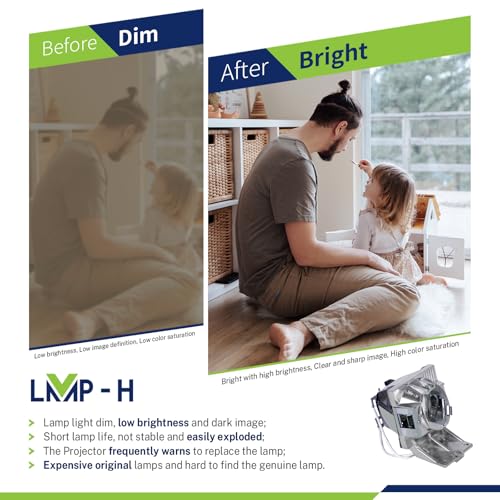 Lámpara para proyector BENQ TK800 TK800M W1700 miniatura 2