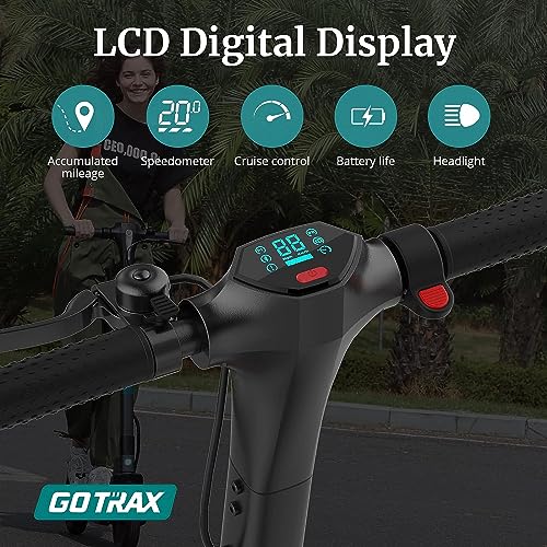 Gotrax XR ELITE MAX Electric Scooter,10″ Big Tires, Max 18