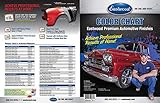Eastwood Branded Color Paint Chart Printed 8 1/2'x 11' Durable Stock