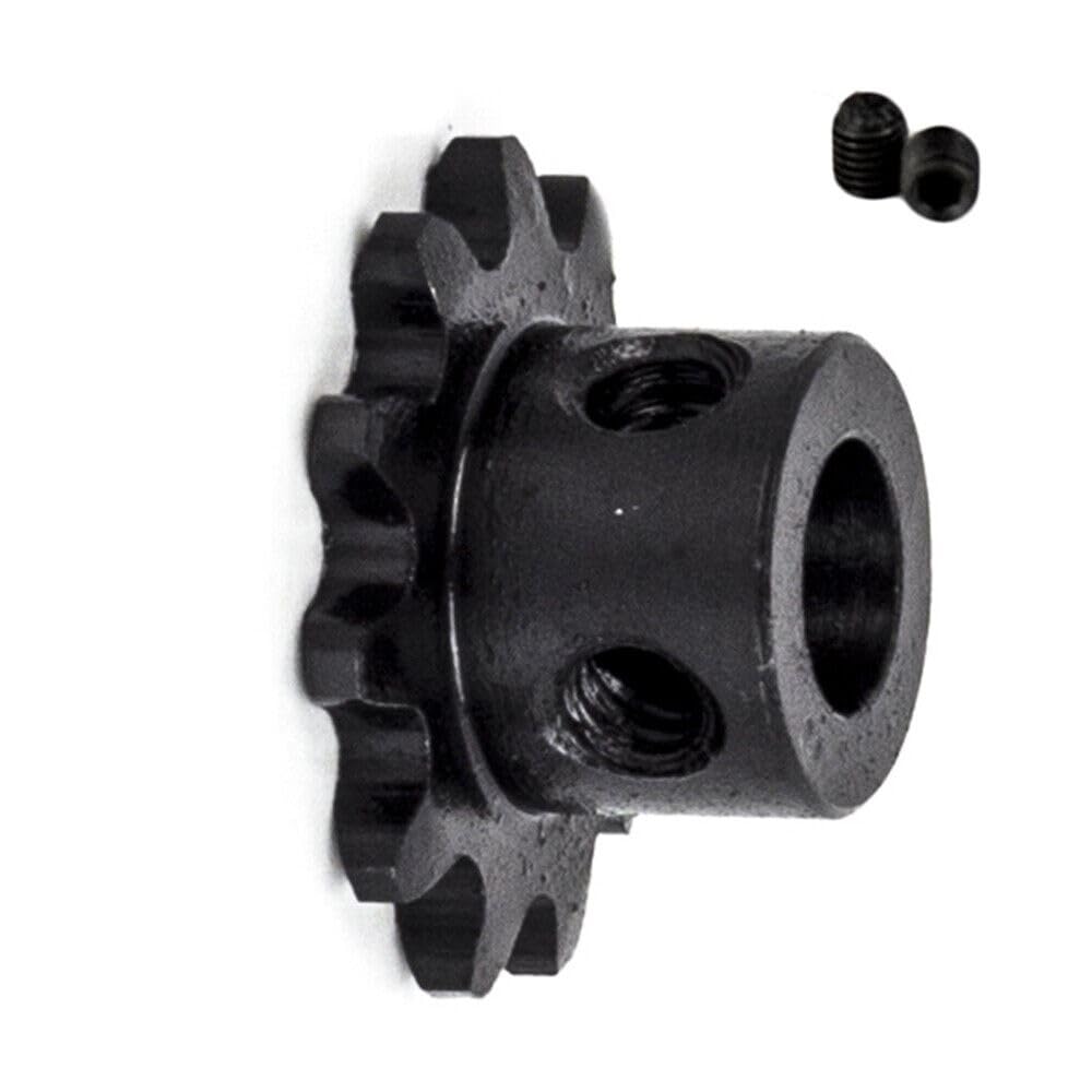 Jeremywell #25 Roller Chain Sprocket B Type 1/4'' Bore 11 Tooth