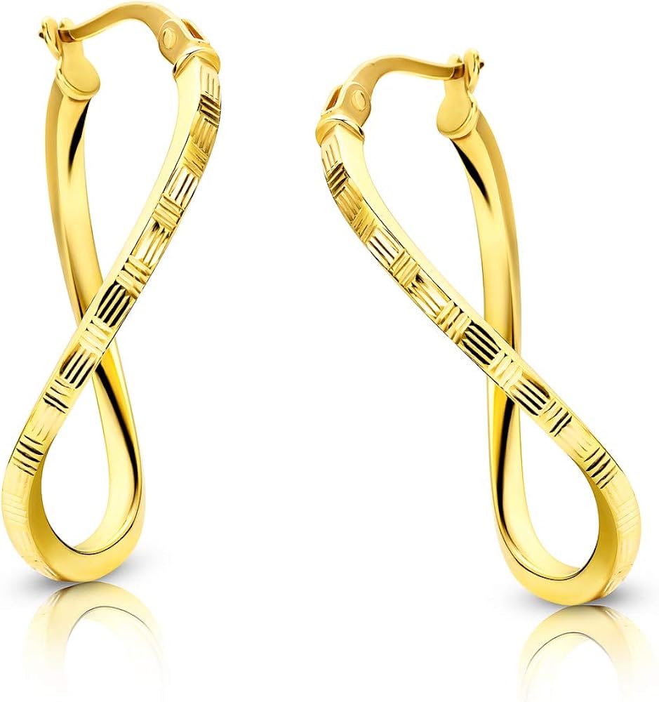 Orovi orecchini per donna in oro 9 kt / 375 a forma di vita infinita ORD8988E
