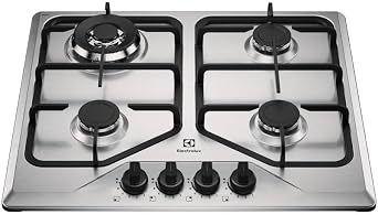 Cooktop Electrolux 4 Bocas KE4XC Inox Multi Chama Bivolt