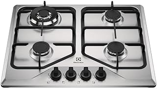 Electrolux Cooktop 4 Bocas a Gás Electrolux Inox Experience Multi Chama e Grade Ferro Fundido (KE4XC) Bivolt