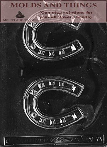 HORSESHOE molde de caramelo de chocolate Botas de vaquero Molde de caramelo de chocolate con moldeado Copywrited Instrucciones