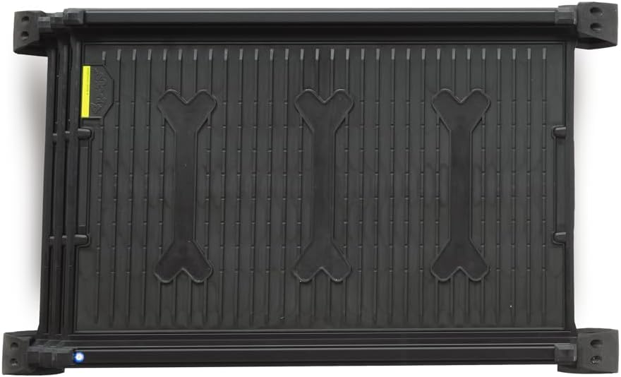 4pets EasySteps Dog Ramp for Car, SUV, Truck, Boat & Bed | Non-Slip Telescoping | Foldable | Adjustable 28-63 inch | Up to 220 lbs | Joint-Friendly for Large Dogs