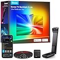 Govee TV Backlight 3 Lite with Fish-Eye Correction Function Sync to 75-85 Inch TVs, 16.4ft RGBICW Wi-Fi LED Strip Lights with Camera, 4 Colors in 1 Lamp Bead, Voice and APP Control, Adapter