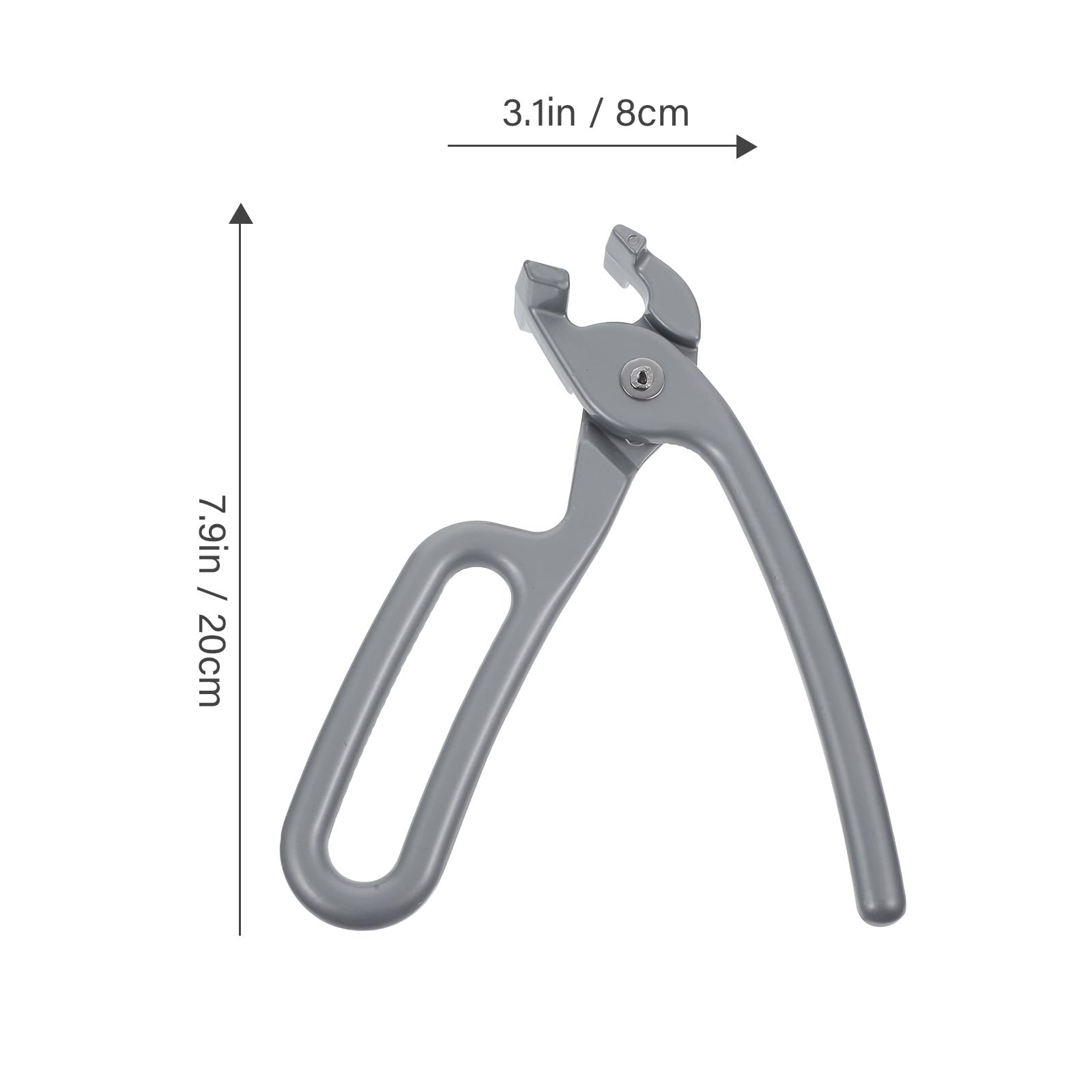 Pinza de cacerola, pinza de aluminio para pizza, abrazadera de olla de piedra para tazón, plato, bandeja 7