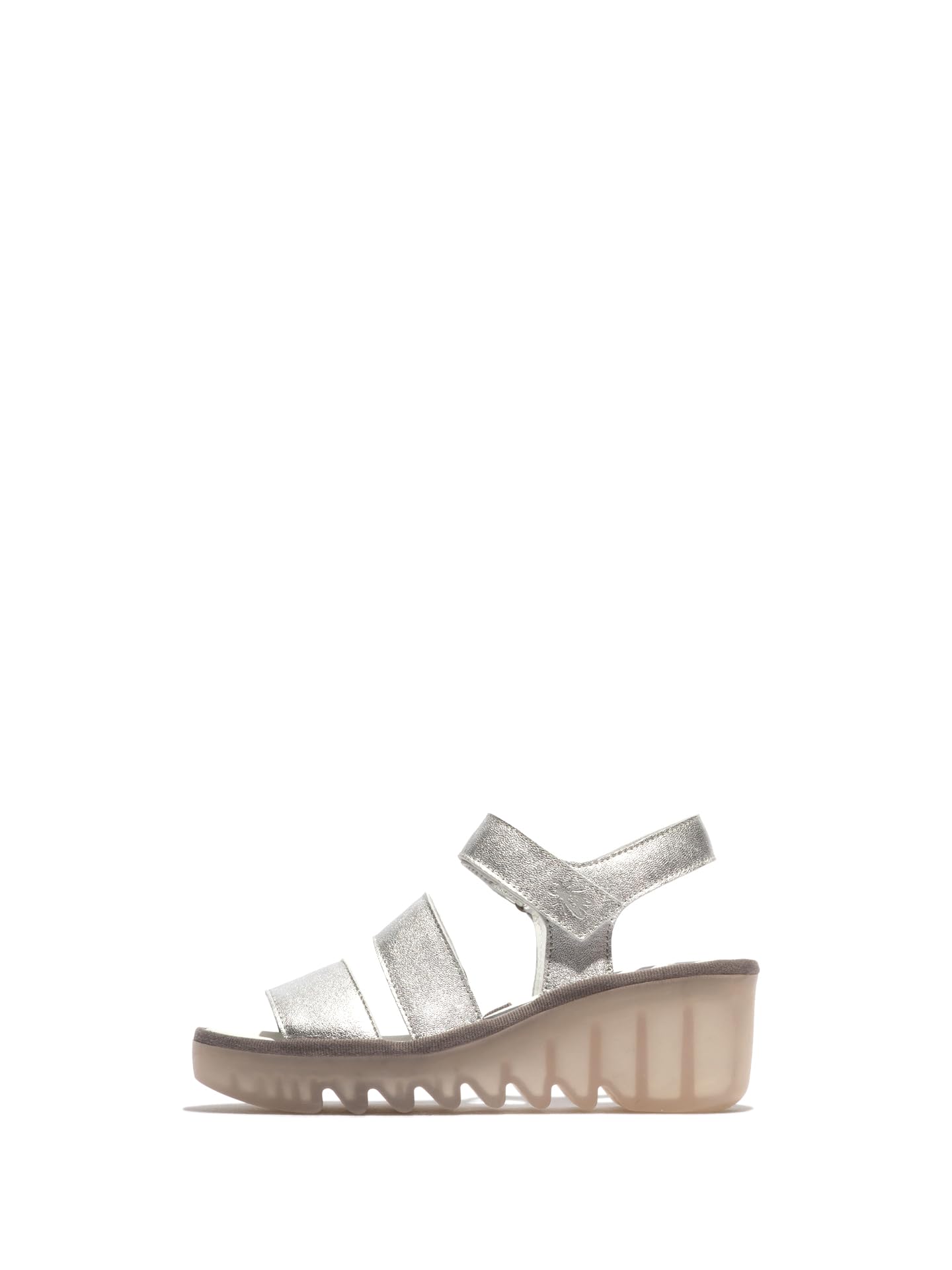 Fly London BEXY575FLY, Sandal Women's Fashion Shoes, SILVER, 8