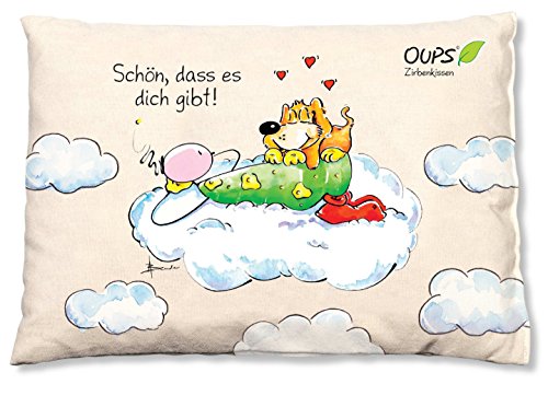 Oups Zirbenkissen für Hunde Schön DASS es Dich gibt Cover