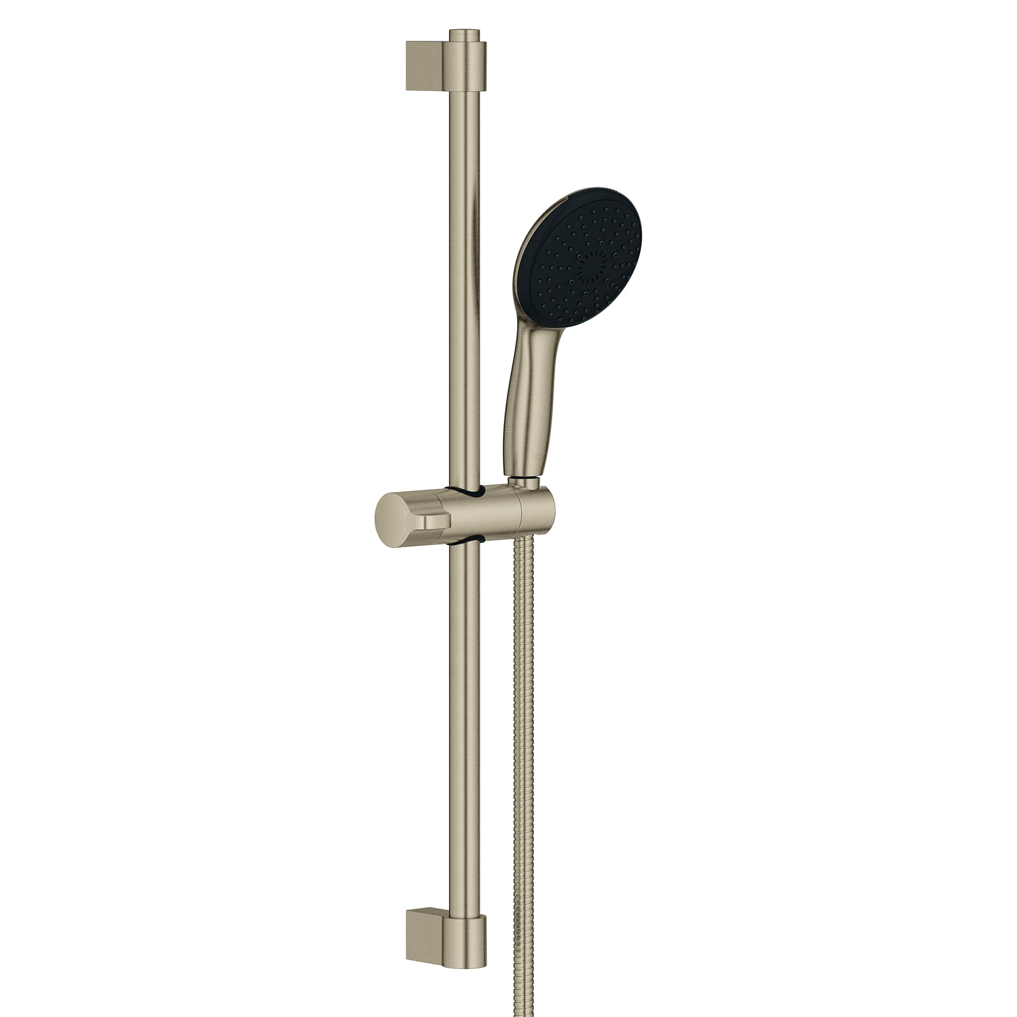 GROHE 26761EN2 Tempesta 24-Inch Shower Rail Set, 3-Spray, Round