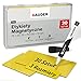 GAUDER Paski magnetyczne zapisywalne | Znaki magnetyczne do pisania | Karty magnetyczne do tablic Kanban, Whiteboard & Blackboard