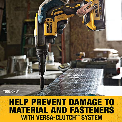 DEWALT DCF622B 20V MAX XR Versa-ClutchTM Adjustable Torque Screwgun (Tool Only)