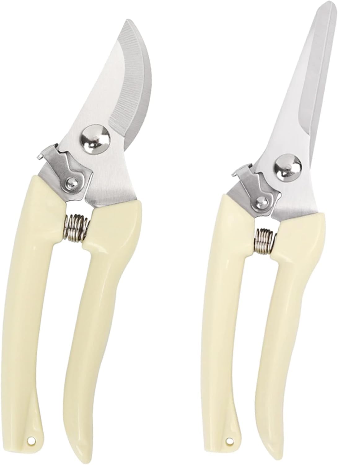 Garden Art Heavy Duty 6.5Inch Garden Bypass Pruning Shears |Stainless Steel With Teflon Coating Blade |Trimmers |Secateurs | Pruning Shear | Plant Branch Cutter For Gardening (JX01-02 Prunner+ Picker) (B0DF5424BK) Amazon Price History, Amazon Price Tracker