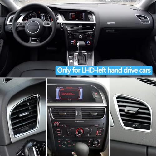 Moulures intérieures d'aération centrale LHD pour Audi A4 B8 et A5 2009-2016