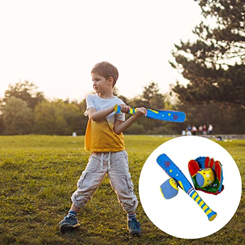 4 Peças/conjunto Brinquedos Beisebol, Conjunto Beisebol Infantil Esportivo, Basebol Esportivo Espuma