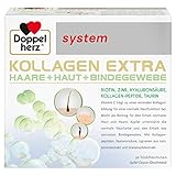 Doppelherz system Kollagen Extra – Mit Biotin als Beitrag für den Erhalt normaler Haut & Haare – 30 Trinkfläschchen