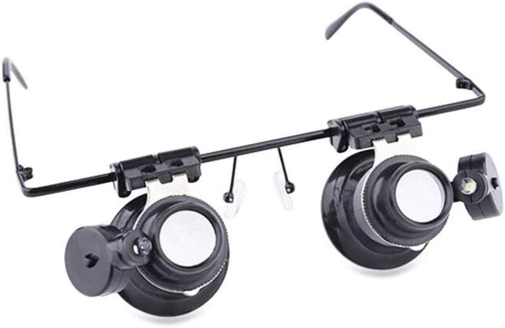 GaRcan 10X Magnification Handheld Magnifier - Magnifying Glass for Reading, Coins, Magnifier for Kids and Old