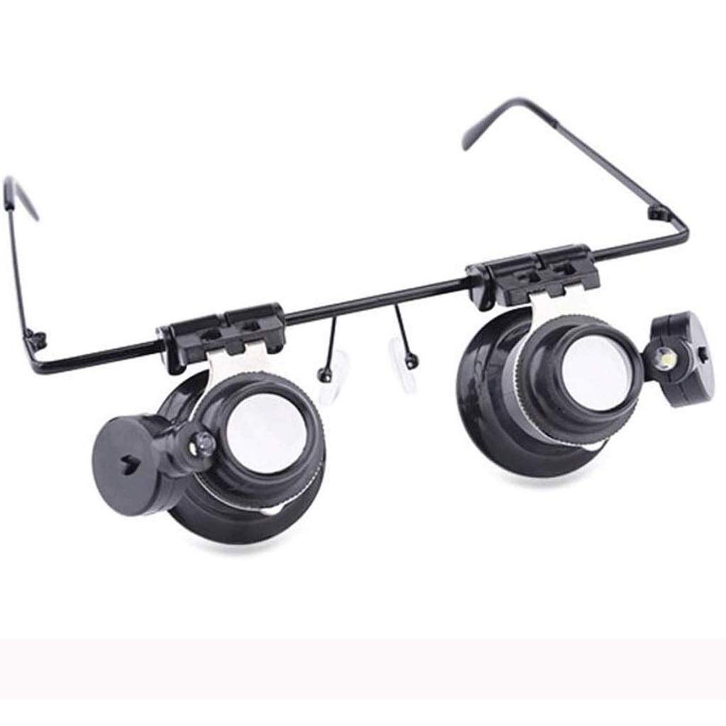 GaRcan 10X Magnification Handheld Magnifier - Magnifying Glass for Reading, Coins, Magnifier for Kids and Old