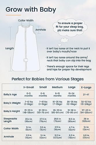 Image of TotAha Toddler Sleep Sack 2T-4T, Soft Wearable Blanket Baby Sleep Bag, Light 0.5 TOG or Medium-weight 1.0 TOG Sleeping Sacks