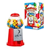 CALVY GUMBALL VENDING MACHINE DISPENSER SWEET BUBBLEGUM FUN KIDS TOY CHEWING GUM NEW