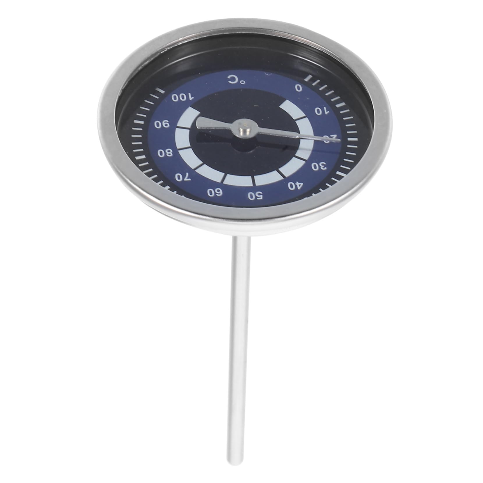 Sosoport Instant Read Stainless Steel Thermometer for Accurate Water Heating Kettle Temperature Gauge for Tea Coffee and Beverages Kitchen Gadget for Easy Monitoring