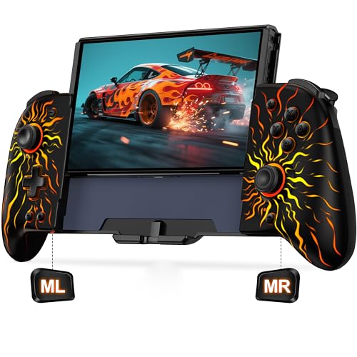 LIFUFUTEE Switch Controllers, Wireless Switch Pro Controller Replacement for Nintendo Switch Controller/OLED, Hall Effect One-Piece Joypad Controller with Programmable/Dual Vibration/Turbo/Wakeup