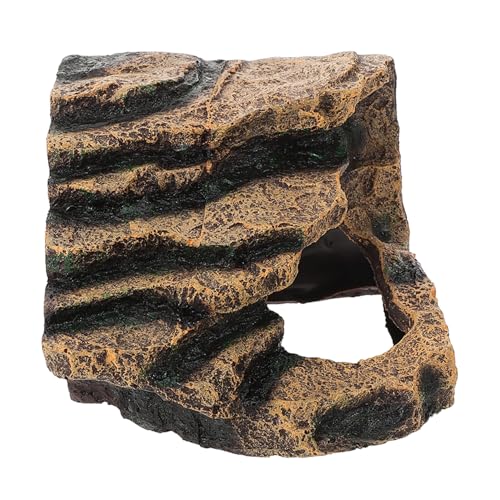 Levemolo Turtle Shaped Basking Platform Reptile Decor for Turtle Tank Climbing Ramp