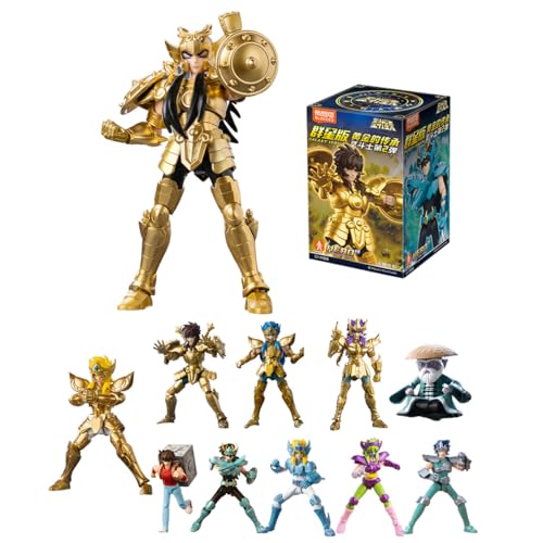 HiPlay Saint Seiya Galaxy Version Segunda Ola: Golden Legacy 75032 Caja Individual Figura Sorpresa