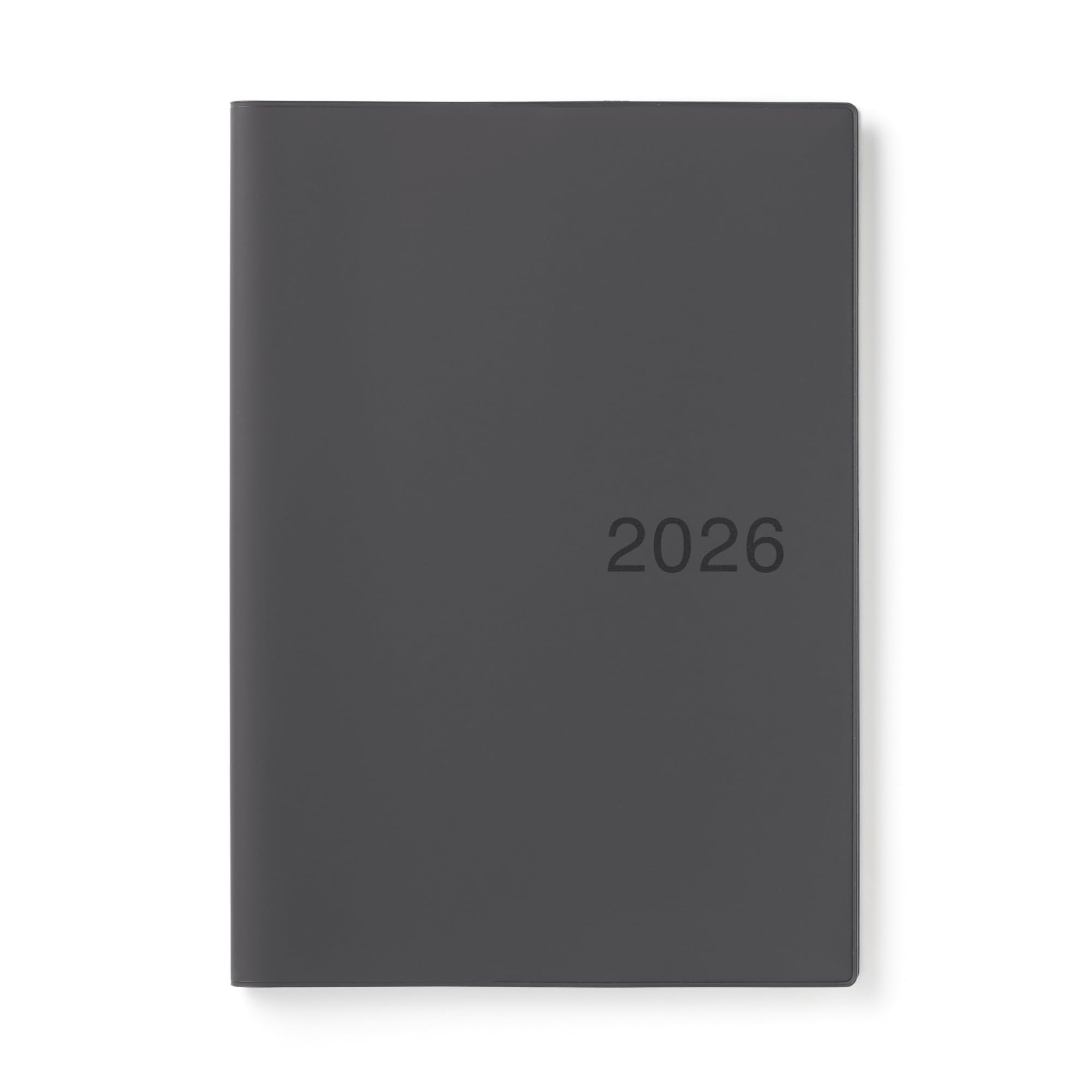 MUJI 84854231 2026 B5 Monthly / Weekly Schedule Book, Starts December 2025, B5, Dark Gray-image-26