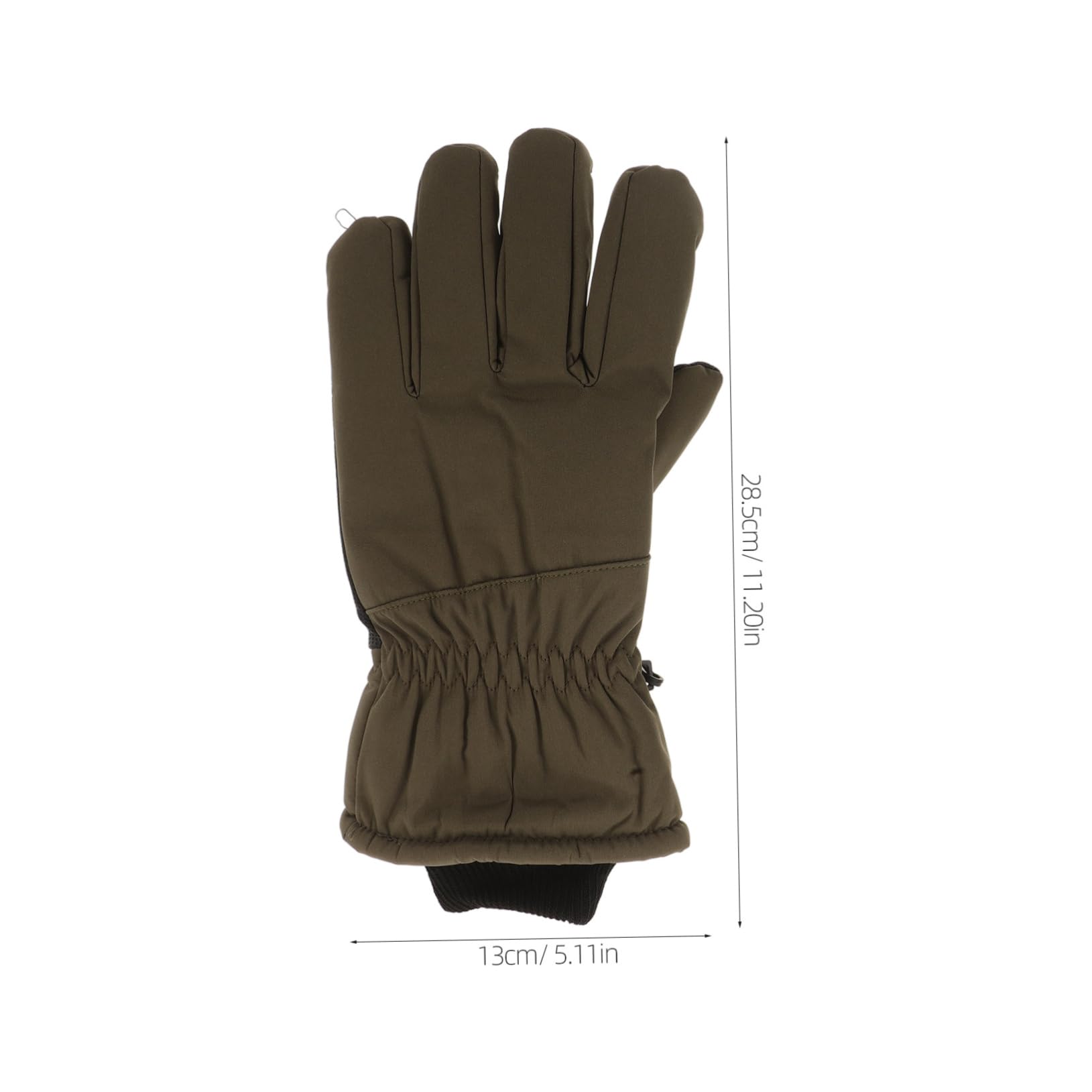 WOFASHPURET Men's Winter Gloves Snow Gear Touchscreen Waterproof Windproof Insulated Gloves for Skiing Cycling