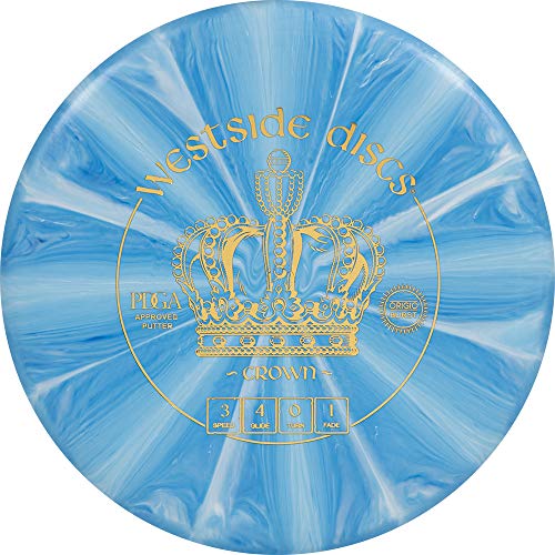 Westside Discs Three Disc Origio Burst Disc Golf Starter Set | Frisbee Golf Set | Underworld Fairway Driver | Warship Midrange | Crown Disc Golf Putter | Colors Will Vary #TOP3