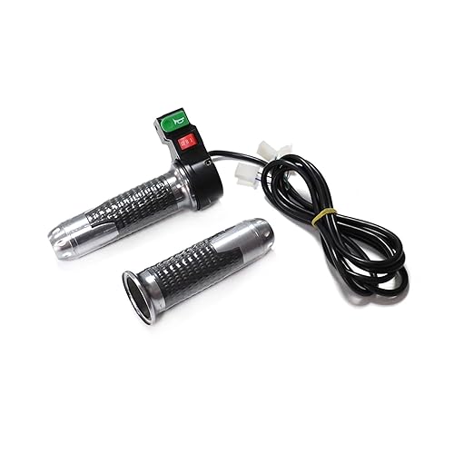 Miniatura 3 de Mango de acelerador universal, interruptor de engranaje de 3 velocidades con bocina de 60 V, piezas de modificación de coche eléctrico compatibles