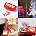 WUWEOT 10 Pack Lockout Tagout Locks, Keyed Different Red Loto Safe Padlocks, OSHA Compliant Safety Locks with Keys for Lock Out Tag Out Stations and Devices