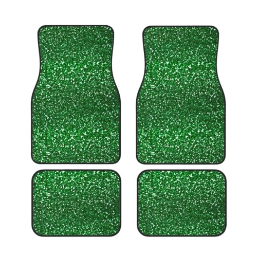 Alfombrillas para coche verdes neopreno juego de 4 alfombrillas vehículos
