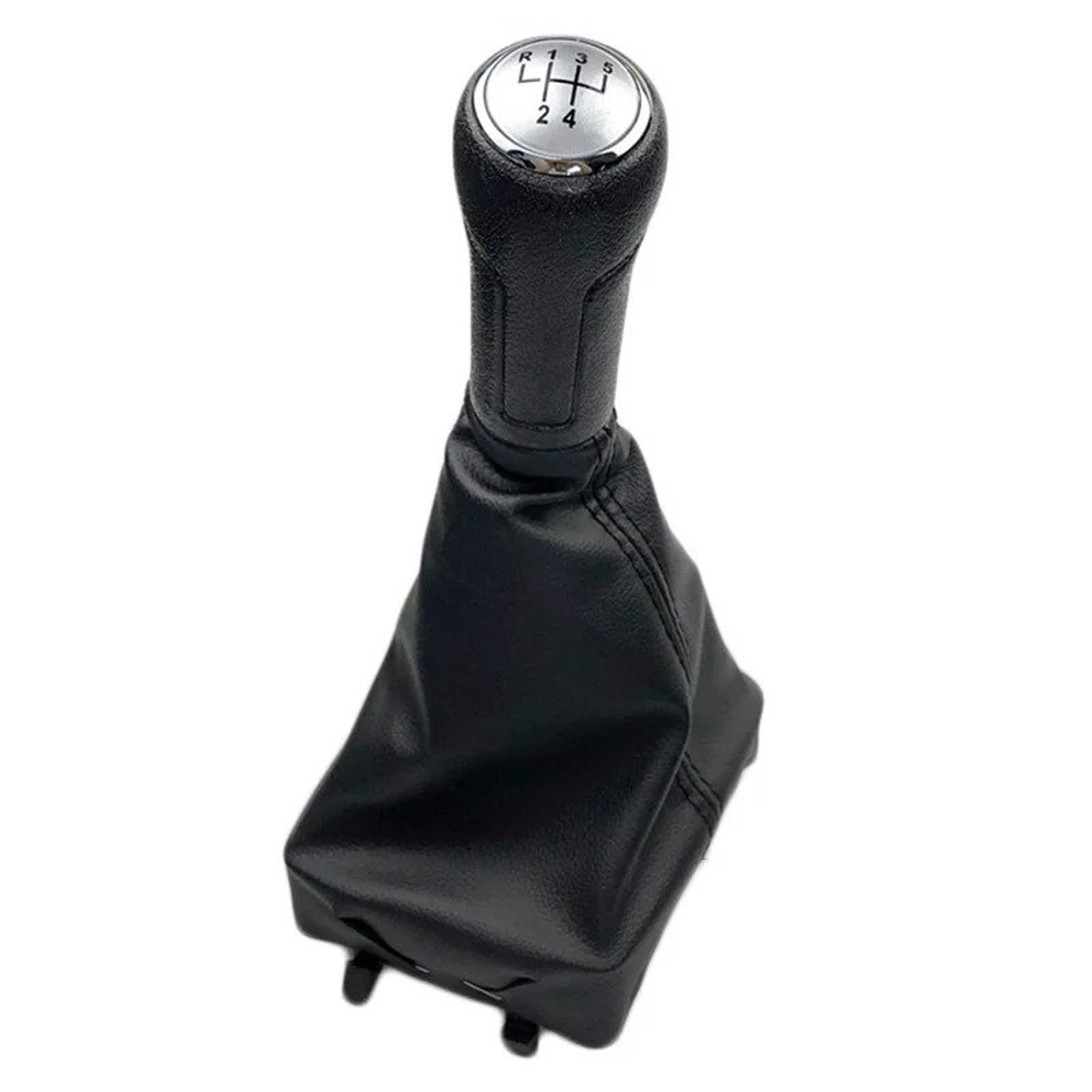 tusgt Knob Manual for VW for Polo 9N 9N2 2002-2009 Car Gear Shift Knob 5/6 Speed Gearbox Handle Lever Stick(5 Speed B0231)