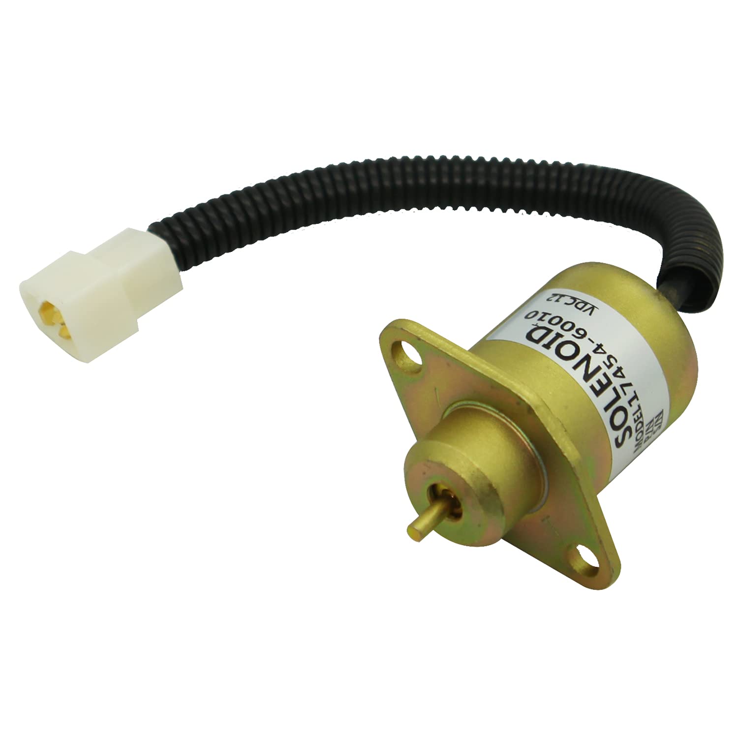 12V Pilotventil YN30V00069F1 YN30V00069F2 kompatibel mit Kobelco Bagger SK200-6 SK200-6E SK235SR-1E Kompatibel mit Kubota Traktor B1700D B21 B2100D F2260 F2566 0 F25 60E F3060