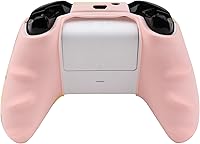 Vista 3 de RALAN - Funda protectora de silicona antideslizante para control de Xbox One compatible con Xbox 1 inalámbricacon cable con 2 bonitas tapas