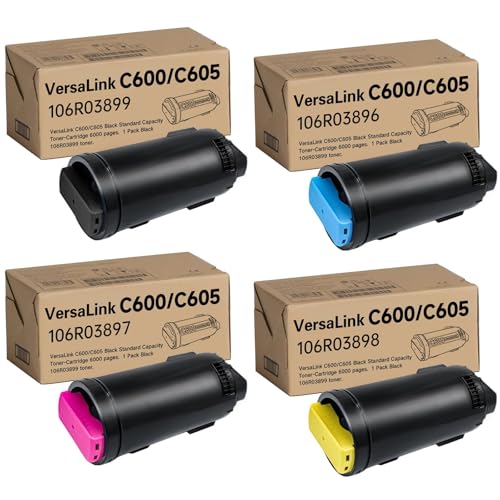 Toner Versalink C600 C605 reconditionné pour imprimer vos rapports d'activité professionnels
