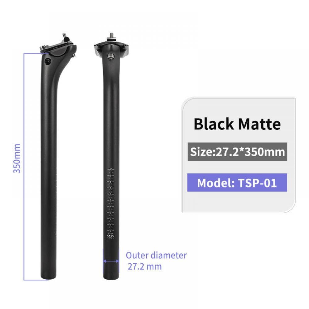 Amazon.co.jp: カーボン自転車シートポストロゴ27.2mm 31.6mm 400mm長