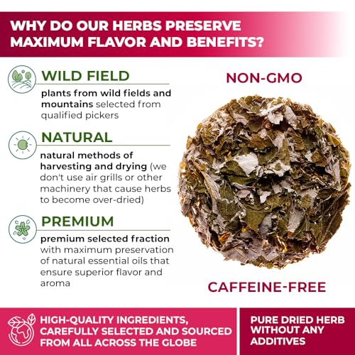 Image of 4 oz. Raspberry Leaf Tea Rasberry Leaf Herbs (Rubus Idaeus Folium) - 113g Rasberry Leave Tea Hojas De Frambuesa