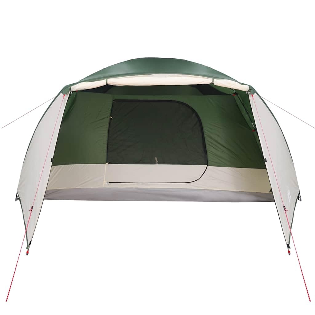 Tenda familiare con tenda, per persone, blu, impermeabile, in poliestere, per campeggio, attività all'aperto, con attacco E e zanzariera per trekking, escursionismo, festival, vacanze