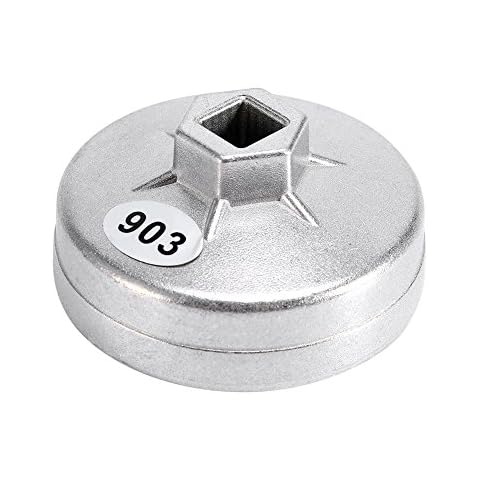 Ejoyous Oil Filter Wrench 74mm 14 Flute Oil Filter Wrench Socket Remover Tool 903 Cap-Type Oil Filter Tool for Benz, for BMW, for Sprinter, for Audi, for Porsche, for Volkswagen, for Mazda and More Cover