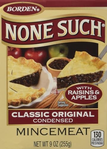 Borden None Such Condensed Mincemeat, Apples & Raisins, 9-Ounce Box (Pack of 6)