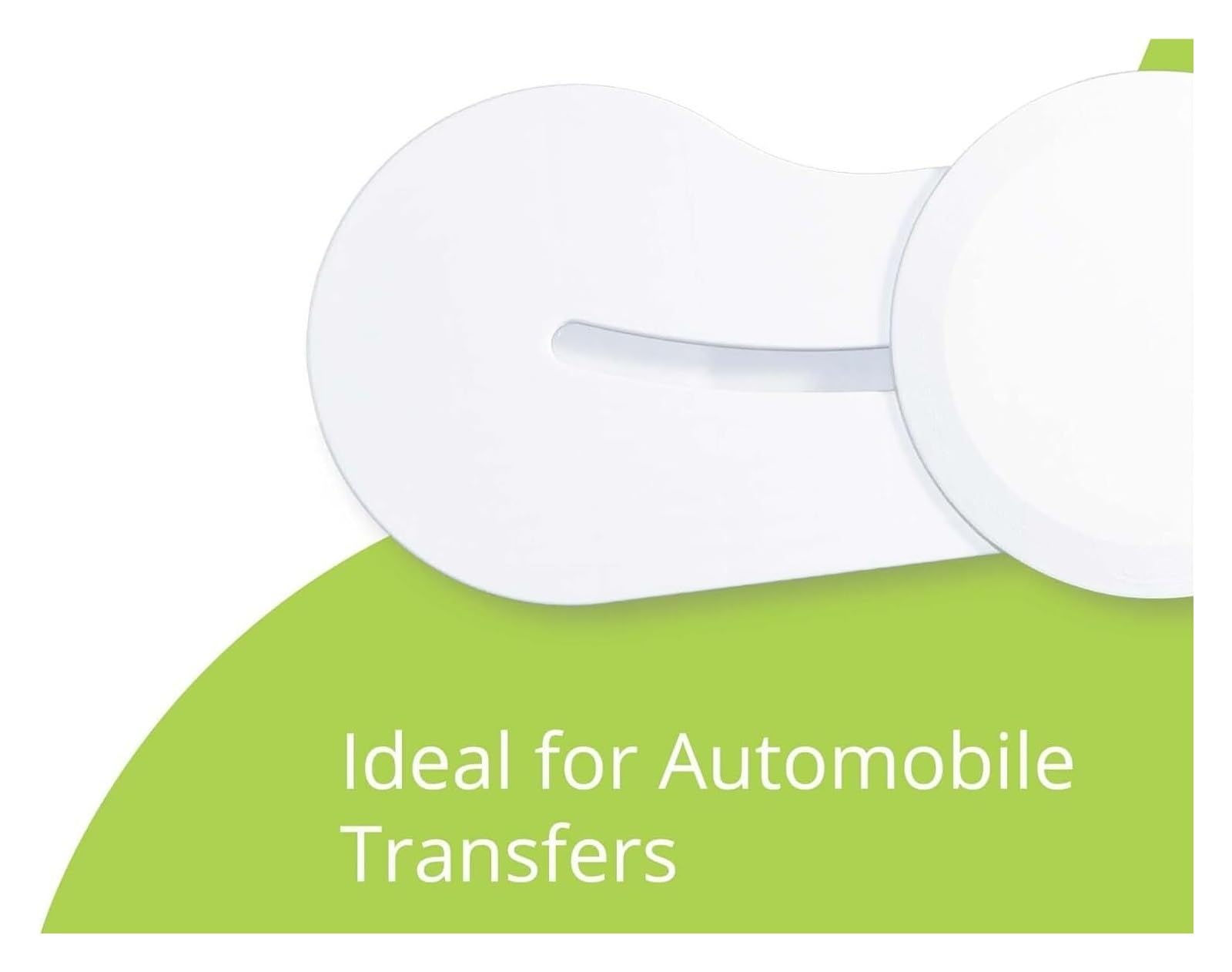 Tabla de Transferencia para Pacientes con Disco deslizante giratorio,102cm | Polímero de alta resistencia, deslizamiento suave, cama a silla, personas mayores, reduce esfuerzo cuidador