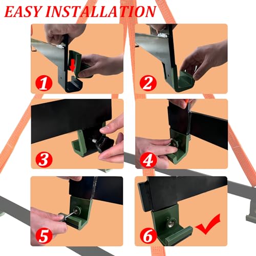 image for FINALAWOLF 2800 lb Watercraft lift sling,43'' Watercraft Sling with He