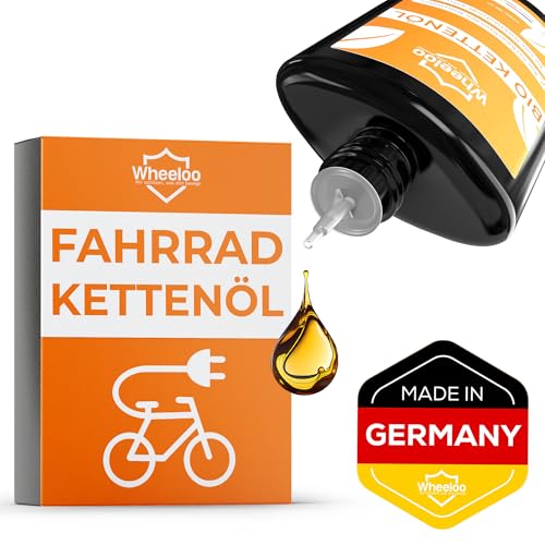 Universal Kettenöl Fahrrad Made in Germany I für Ebike, Rennrad, Mountainbike Kette I Ketten Öl 120 ml I Wet Lube...