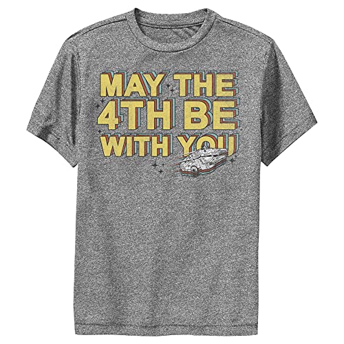 T-shirt Star Wars enfant May 4th idéal pour les journées d'école et les loisirs
