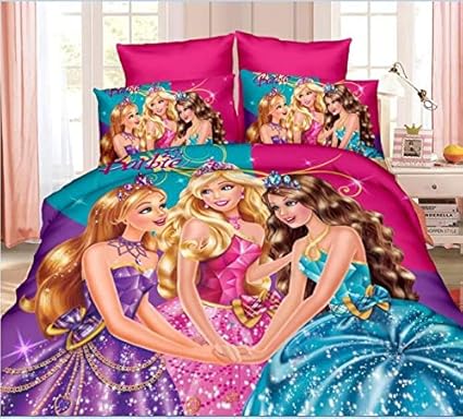 cartoon character bed sheet